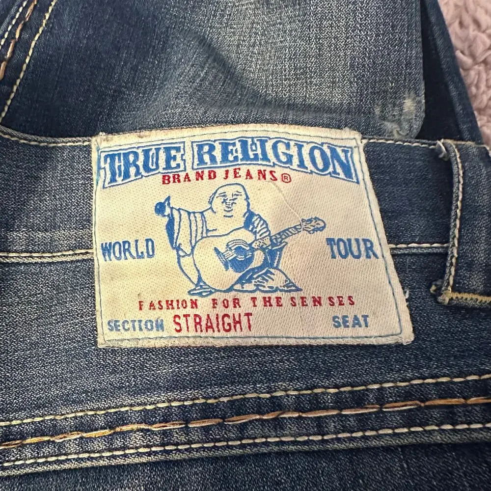 TRUE RELIGION Men's Straight Leg Jeans Size 32